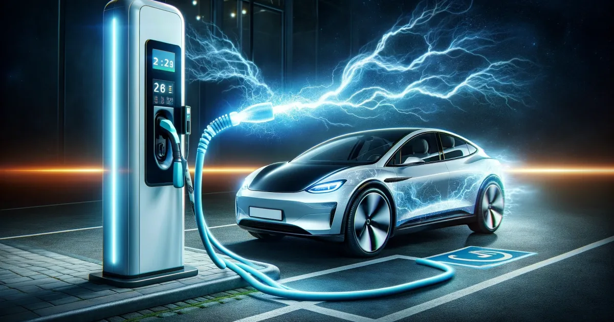 Parking électrique moderne avec système de gestion - France Parking